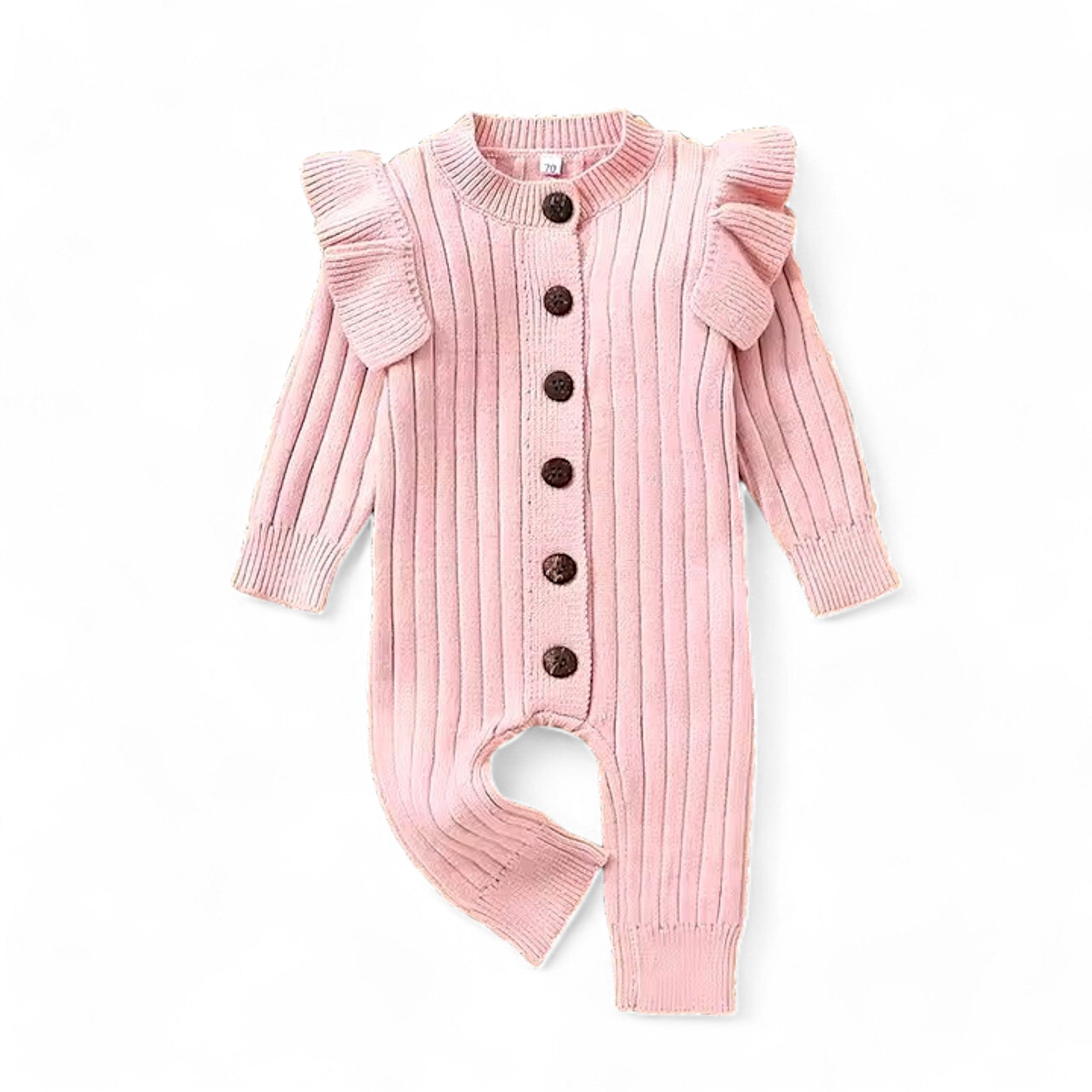 Knitted Ruffle Romper