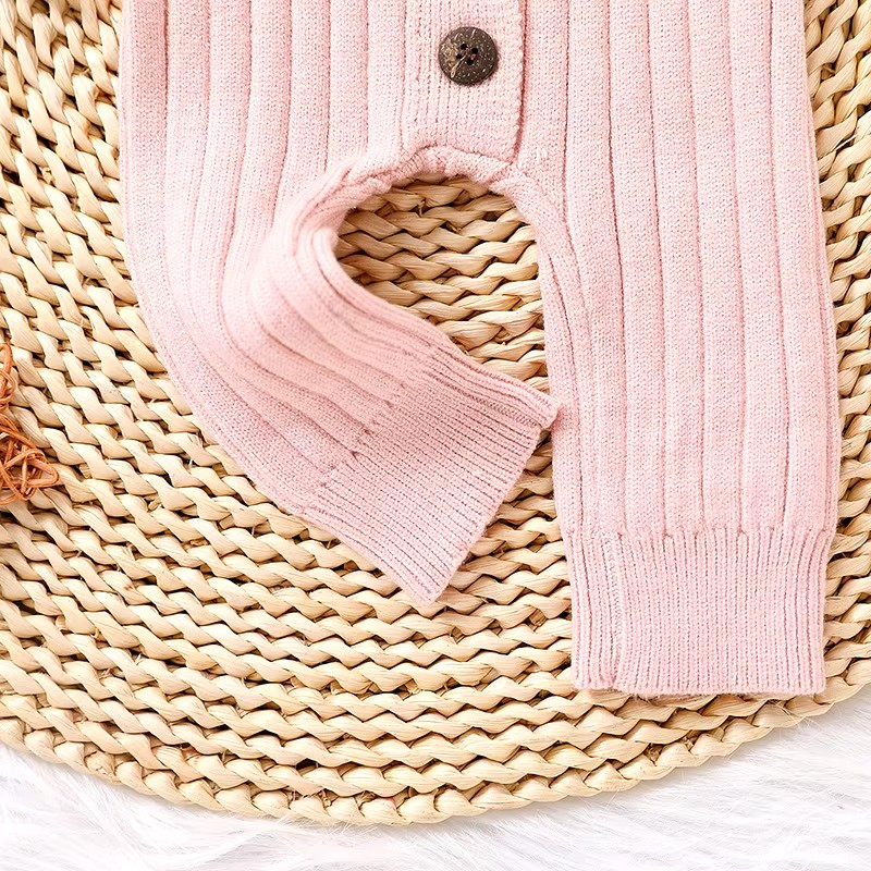 Knitted Ruffle Romper